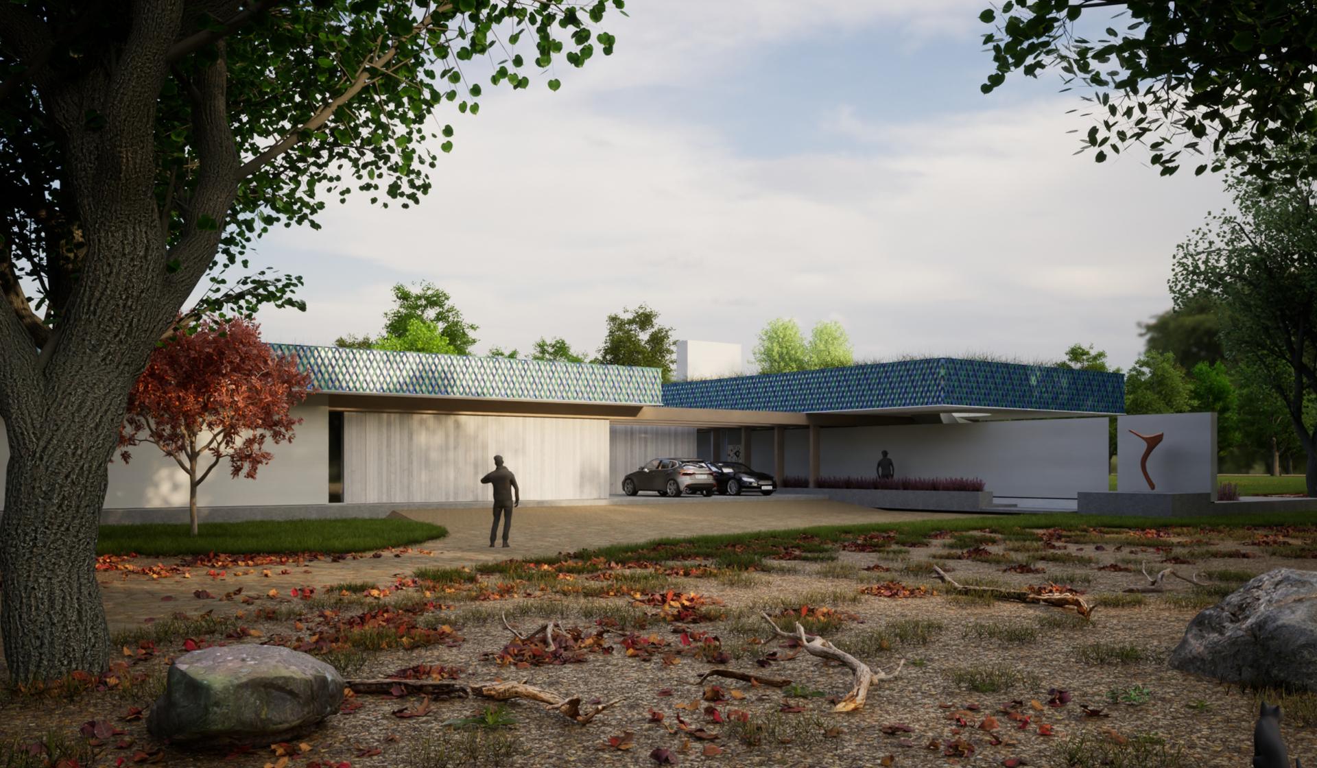 Landschappelijk-woonpaviljoen